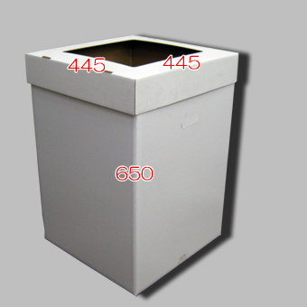 法人振込特価】ダンボールゴミ箱90L 5体セット(野外ｲﾍﾞﾝﾄ用・使い捨て